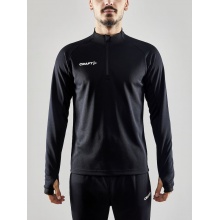 Craft Sport Long Sleeve Shirt Evolve Halfzip - durable, made of stretch material - black Men